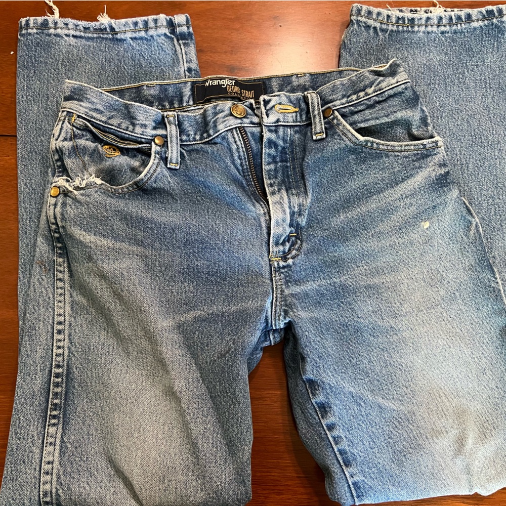 Wrangler George Straight Light wash jeans 29X30